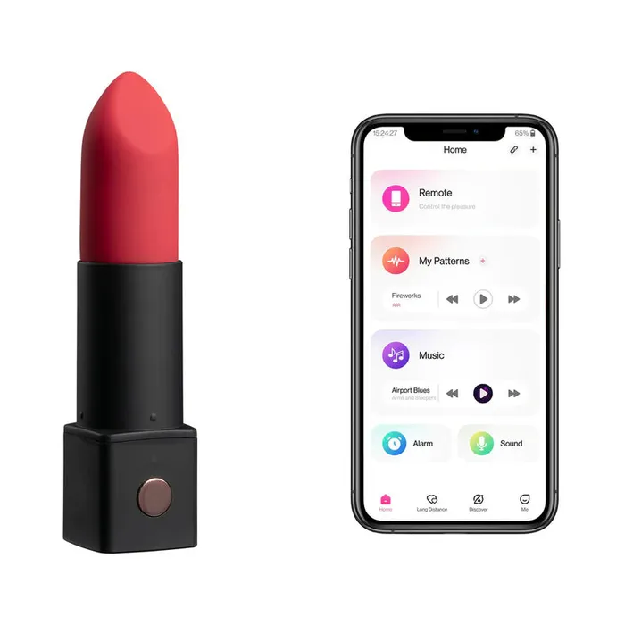 Exomoon Bluetooth Mini Lipstick Vibe The Flirtation Station Vibrators