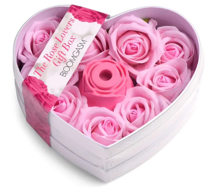 XR Brands inmi Vibrators The Rose Lovers Gift Box Bloomgasm Pink